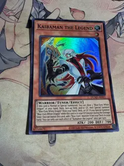 Yugioh Asian English Kaibaman the Legend DUAD-AE021 Super rare Near Mint - Image 2
