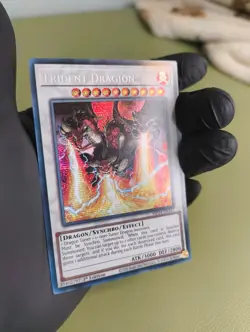 Trident Dragon MP24-EN147 Prismatic Secret Rare 1st Edition YuGiOh - Image 2