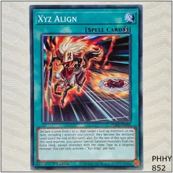 Xyz Align - PHHY-EN084 - Common 1st Edition Yugioh - Image 1