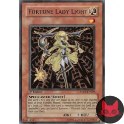 Yugioh Fortune Lady Light ANPR-EN010 Rare 1st Edition NM - Image 1