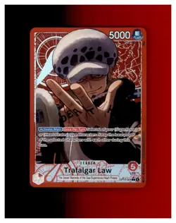 Trafalgar Law - (Alternate Art) OP14-001 Foil - One Piece The Azure Sea's Seven - Image 1