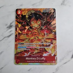 2022 One Piece Romance Dawn Monkey.D.Luffy Alternate Art #OP01-024 - Image 1