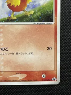 Pokemon Card Torchic 018/ADV-P Japanese Holo 7-11 Fair Campaign Promo Japan F/S - Image 4