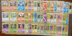 Pokemon Complete Base Set, Fossil, Jungle (1999 WOTC) U/C - 134 Cards LP/MP - Image 1