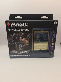 MTG Universes Warhammer 40K Commander Forces of Imperium Deck Magic Gathering - Image 1