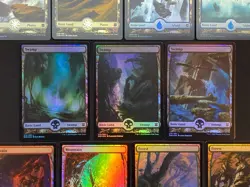 MTG - Zendikar Rising – Full Art Land Set (#266-280) – FOIL - NM - Image 4