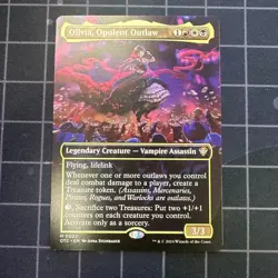 Olivia, Opulent Outlaw (Borderless) Commander: Outlaws of Thunder Junction - Image 1