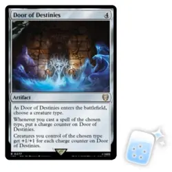 DOOR OF DESTINIES The Lord Of The Rings: Tales Of Middle-earth Commander MTG - Image 1