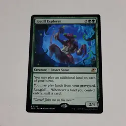 Wizards MTG Icetill Explorer - Edge of Eternities - Rare Green Insect Scout - Image 1