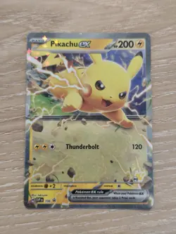 Pikachu ex | SVP 106 | Pokemon Battle Academy 2024 Promo ✨ - Image 1