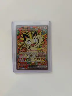 Meowth Ex 121/088 - Special Illustration Rare - Perfect Order - Pokemon TCG 2 - Image 1