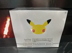 Pokemon TCG Celebrations 25th Anniversary Elite Trainer Box ETB Factory Sealed - Image 1