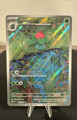 Ivysaur 167/165 - Pokemon Scarlet & Violet 151 Illustration Rare - Near Mint - Image 1