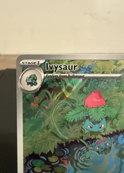 Ivysaur 167/165 - Pokemon Scarlet & Violet 151 Illustration Rare - Near Mint - Image 2