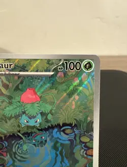 Ivysaur 167/165 - Pokemon Scarlet & Violet 151 Illustration Rare - Near Mint - Image 3