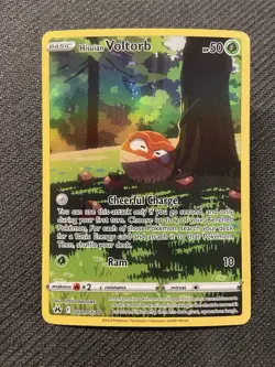 Hisuian Voltorb GG01/GG70 Galarian Gallery Crown Zenith Pokemon Near Mint NM/LP - Image 1