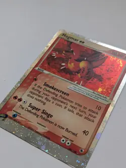 Magmar ex 100/109 Ruby and Sapphire Holo Pokemon TCG HP - Image 2