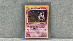 Pokemon Sabrina's Gengar Gym Challenge Holo Rare 1st Edition 14/132 Wizards - Image 1