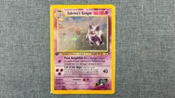 Pokemon Sabrina's Gengar Gym Challenge Holo Rare 1st Edition 14/132 Wizards - Image 3