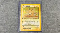 Raichu 14/62 - Holo Rare - 1st Edition Fossil Set - 1999 Pokemon WotC - Image 5