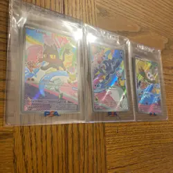 Pokemon First Partners Illustration Collection Set Rowlet Litten Popplio Clean - Image 2