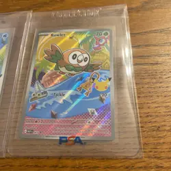 Pokemon First Partners Illustration Collection Set Rowlet Litten Popplio Clean - Image 4