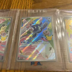 Pokemon First Partners Illustration Collection Set Rowlet Litten Popplio Clean - Image 5