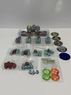 Pokemon Accessories Lot - Dice Coins Pin & More NEW - Read Description - Image 1