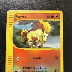 Pokemon 2003 Aquapolis - Ponyta Reverse Holo 102/147 NM - Image 2