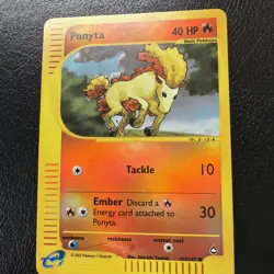 Pokemon 2003 Aquapolis - Ponyta Reverse Holo 102/147 NM - Image 4
