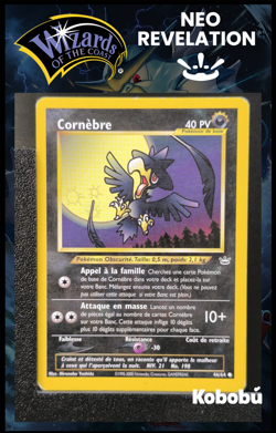 Carte Pokemon Cornebre 46/64 Edition 2 Ed 2 Neo Revelation Wizards FR 6 - Image 1