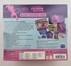Pokemon Sword & Shield Fusion Strike TCG Elite Trainer Box Factory Sealed - Image 3