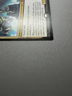 Dark Leo & Shredder M 0142 Teenage Mutant Ninja Turtles MTG TMT REGULAR NM/M - Image 4