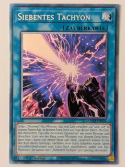 Siebentes Tachyon MZTM-DE016 Collectors Rare DE NM YUGIOH - Image 1