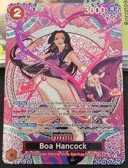 One Piece TCG – Boa Hancock SP OP12-014 – OP15 – NM – En - Image 3