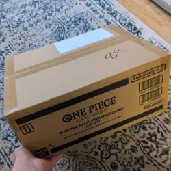 One Piece OP01 Booster Box Case (Sealed) Romance Dawn (English/White Bottom) - Image 1