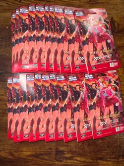 One Piece TCG EB03 Heroines Edition Booster Blister Pack NEW/SEALED (Lot of 20) - Image 1