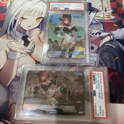 PSA 10 Mast SPL & SPR Sign BT03 NIKKE KR Nivel Arena TCG WS Weiss Schwarz - Image 1
