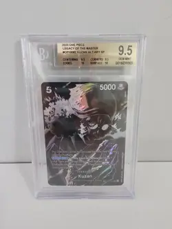BGS 9.5 Kuzan (SP) OP10-082 Legacy of the Master Foil English - Image 1
