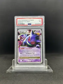 2009 Pokemon Platinum Arceus Gengar Lv. X Holo 97/99 PSA 7 NM (NEAR MINT) - Image 1
