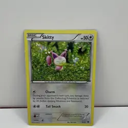 Pokemon TCG Skitty 012/012 McDonald's 2015 Promo Holo Basic English Card - Image 1