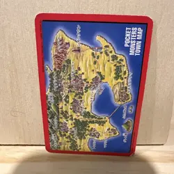 Bandai Pocket Monsters Carddass Charizard Trading Card No.000 Pokemon Town Map - Image 4