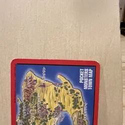 Bandai Pocket Monsters Carddass Charizard Trading Card No.000 Pokemon Town Map - Image 5