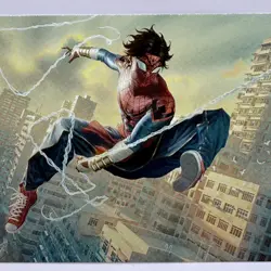 Spider-Man India Lie Setiawan MTG Marvel Art Series 31/54 Magic Card 2025 - Image 1