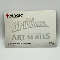 Spider-Man India Lie Setiawan MTG Marvel Art Series 31/54 Magic Card 2025 - Image 5