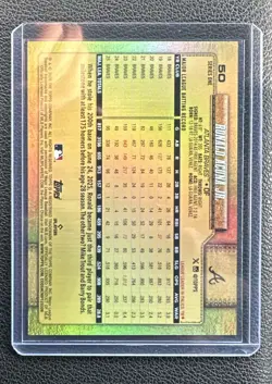 2026 Topps Series 1 - Ronald Acuna Jr. #50 Golden Mirror Image Variations - Image 2