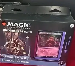 MTG Universes Warhammer 40K Commander Necron Dynasties Deck Magic Gathering - Image 1