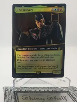The Valeyard - Foil - Extended Art - Doctor Who - Commander - 450 - MTG - Image 1