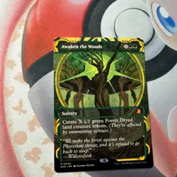 Magic The Gathering Mtg Awaken The Woods Secrets Of Strixhaven Mythic Near Mint - Image 2