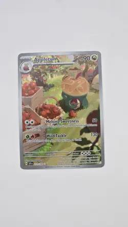 Pokemon TCG Appletun 211/191 Surging Sparks Illustration Rare - Image 1